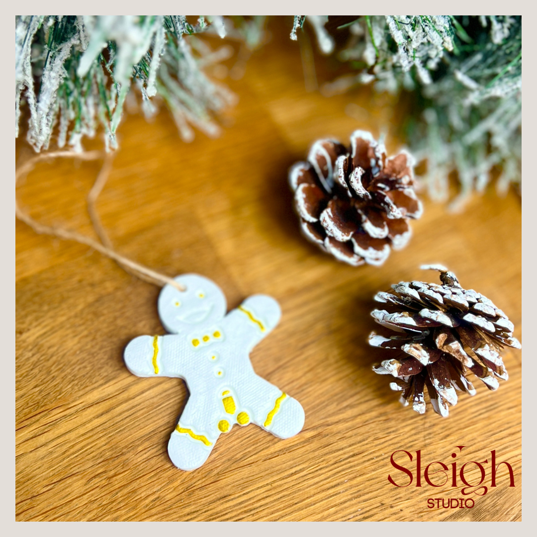 Excited Gingerbread Man